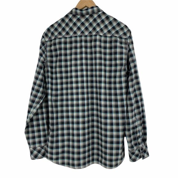 Men's Marc Ecko Plaid Shirt Casual 9825 Sz Large S - Picture 3 of 6